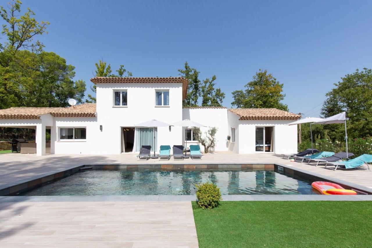 Superbe Villa Seillans La Grande Bastide Avec Piscine, Jardin, Climatisation Et Salle De Sport Eksteriør bilde