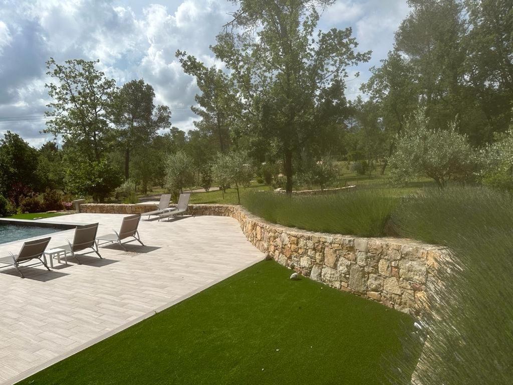 Superbe Villa Seillans La Grande Bastide Avec Piscine, Jardin, Climatisation Et Salle De Sport Eksteriør bilde